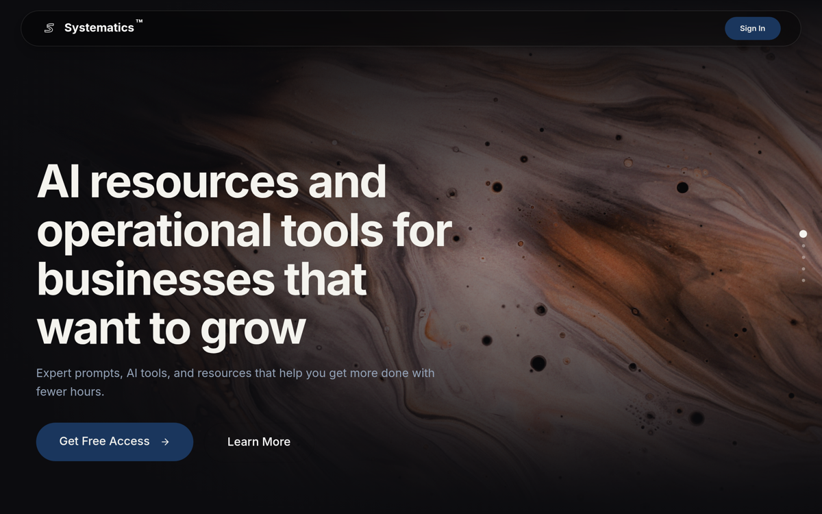 Screenshot of the Dovito application
